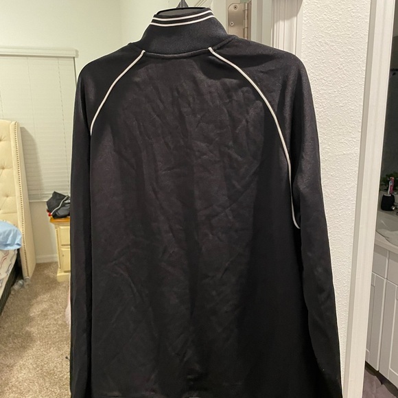 Psycho bunny Black Track Jacket with Yellow Bunny Logo xl mens - Picture 3 of 3